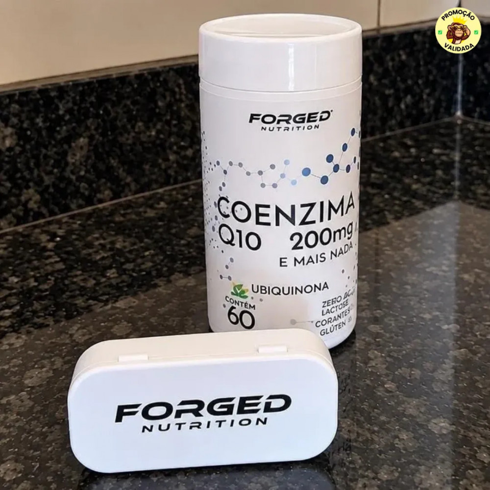 Coenzima Q10 200mg 60 Capsulas Forged Nutrition