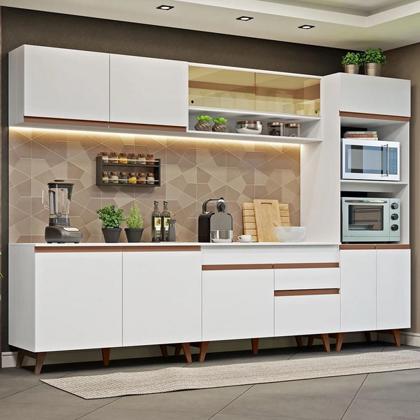 Armário de Cozinha 310cm Reims Madesa