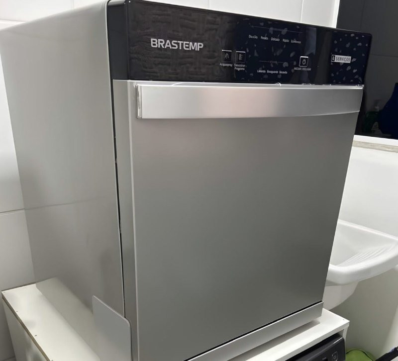 Lava Louças 8 Serviços Brastemp Inox 127V
