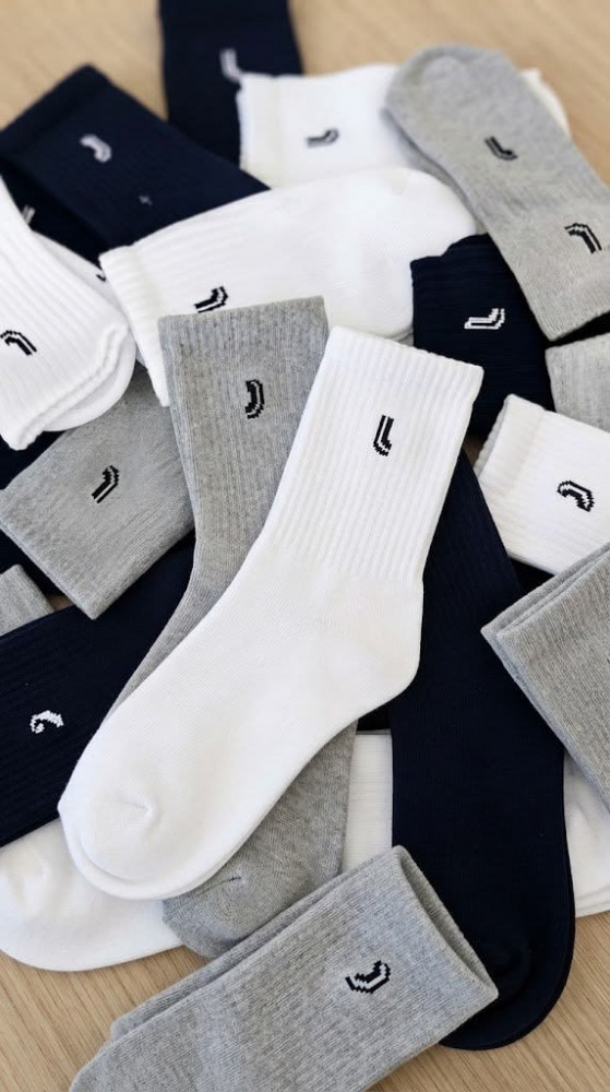 Kit 10 Pares Meia Lupo Masculina Cano Médio