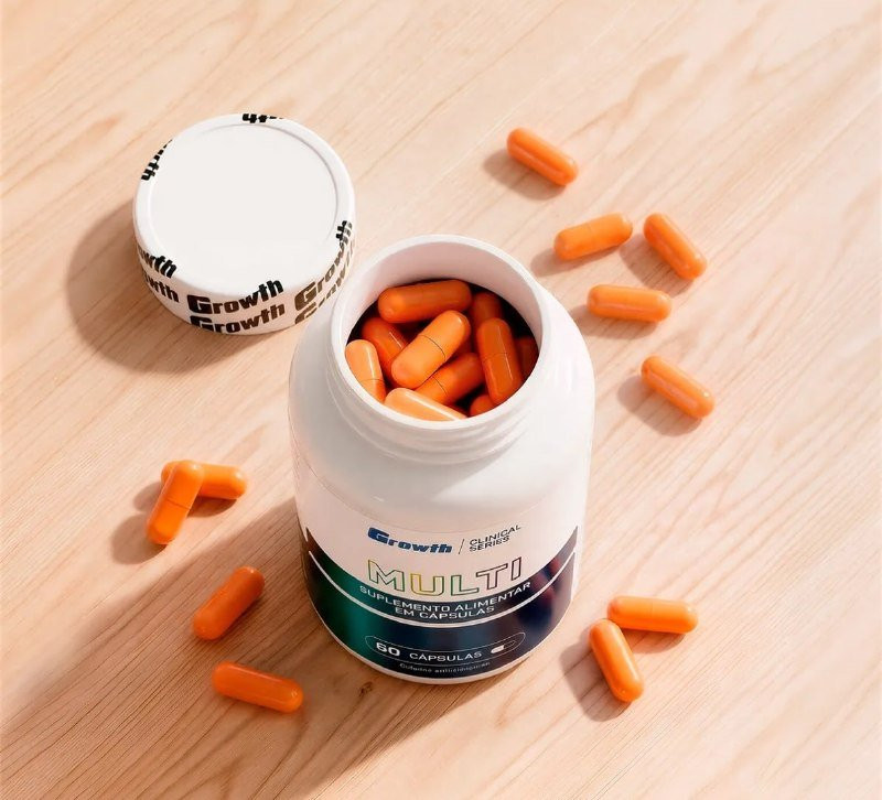 Multivitamínico 60 Cáps. Growth Supplements