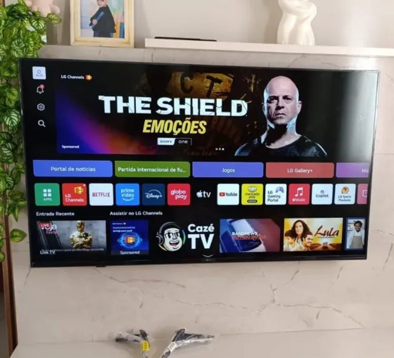 Smart TV LG UHD AI UA75 50 polegadas HDR10