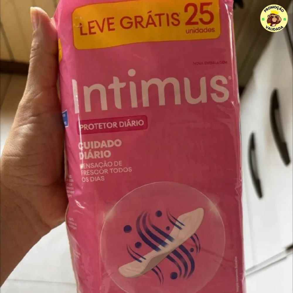 Protetor Diário Intimus Cuidado Diário - 80 un