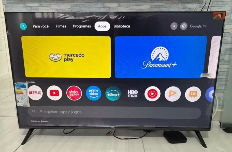 Smart TV TCL 43 QLED Full HD Google TV