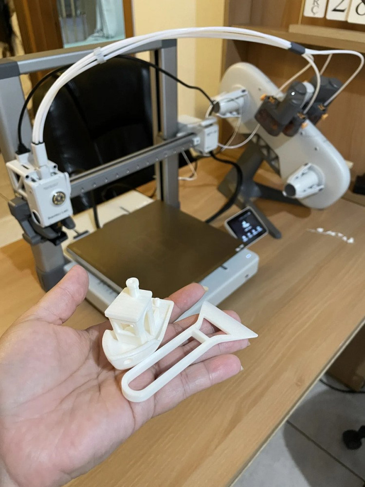 Bambu Lab A1 Combo Impressora 3D Branco