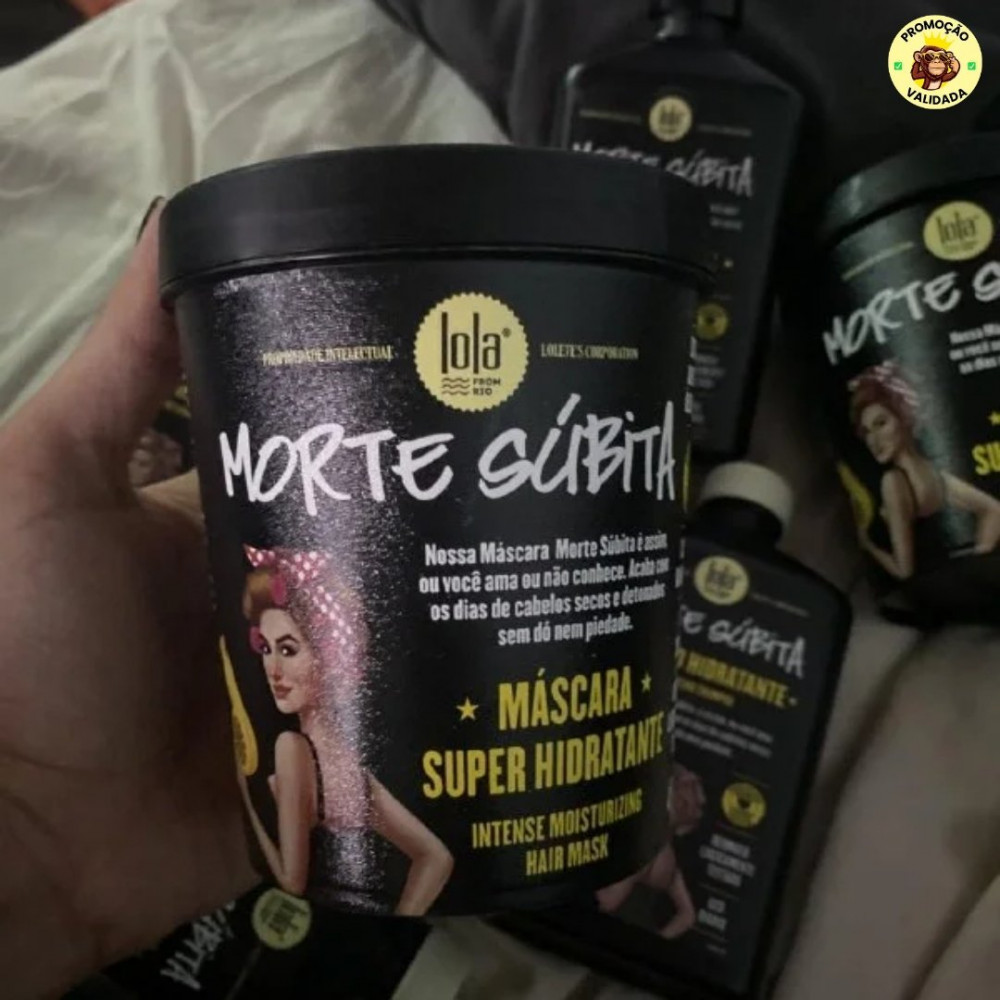 Morte Súbita Máscara Super Hidratante 450g