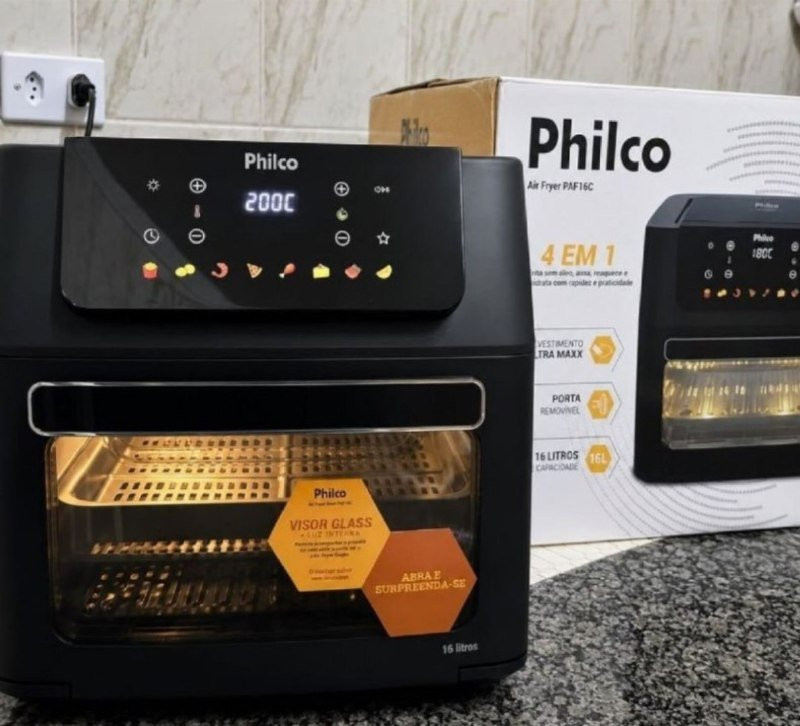 🍟  Fritadeira Air Fryer Philco 16 Litros