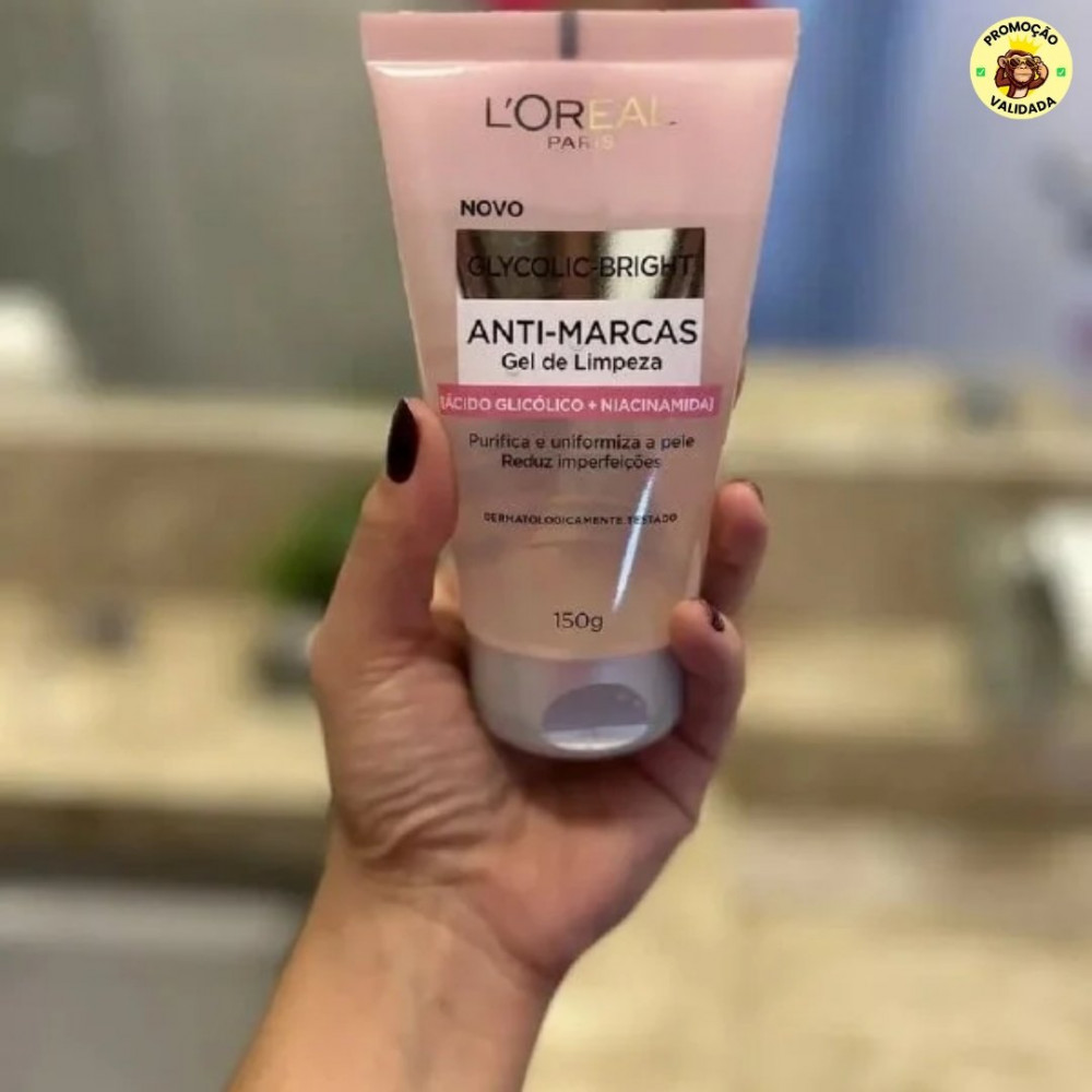 Gel De Limpeza Anti-marcas Glycolic-bright Loréal Paris