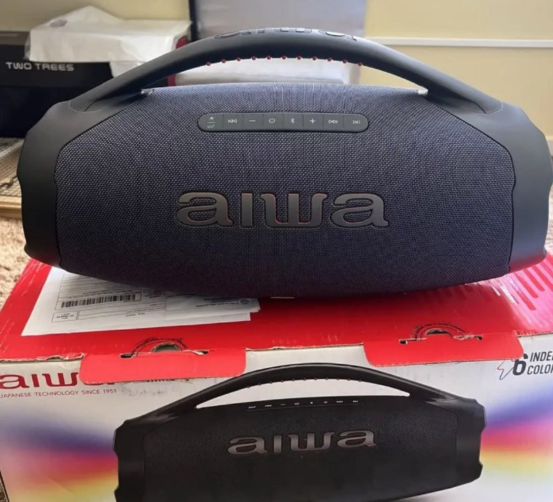 Caixa De Som Boombox Aiwa Bluetooth