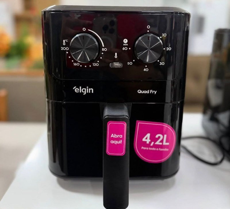 Air Fryer Quad Fry Elgin 4,2 L 1400w 127v