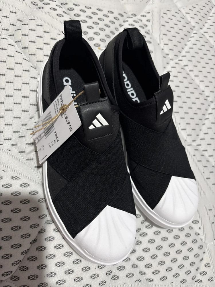 Tênis Feminino Slip On adidas Preto 36 Br