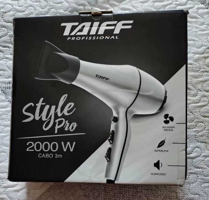 Secador De Cabelo Taiff Style Profissional 2000W