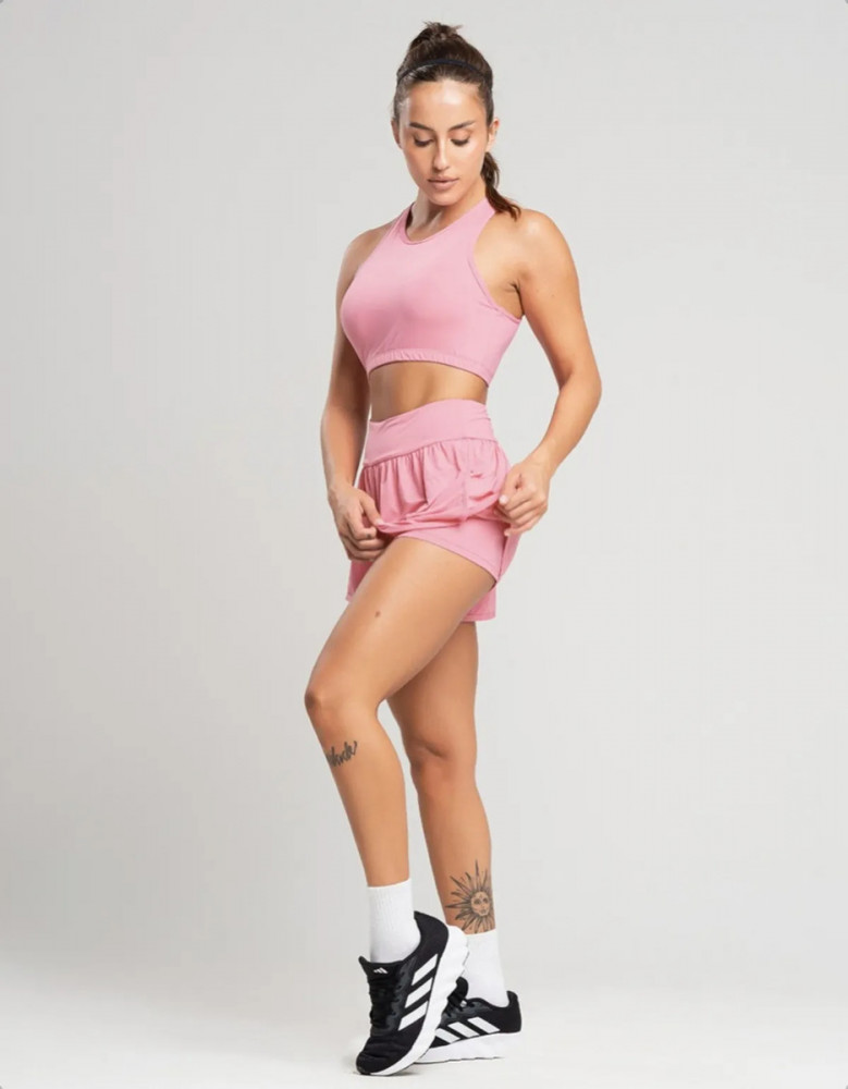 Conjunto Fitness Feminino Top e Short
