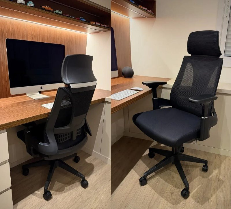 Cadeira Presidente Ergonômica Certificada Nr17 Toledo Mesh