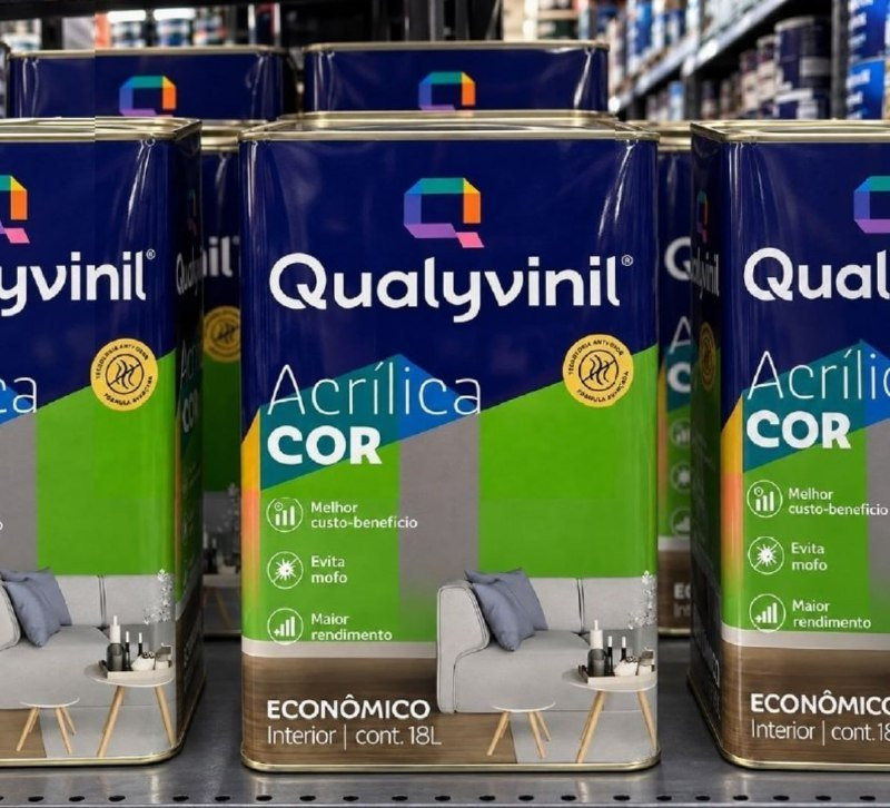 Tinta Antimofo Acrílica Qualyvinil