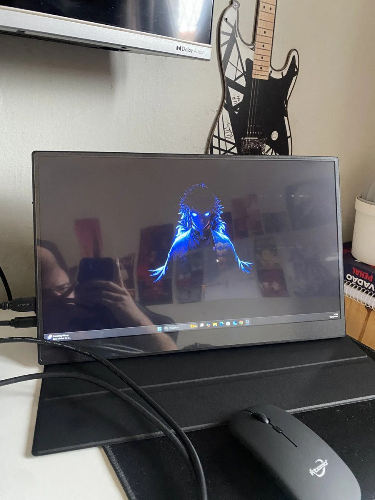 Bettdow Monitor 15.6 1080p 60Hz IPS 4K Preto