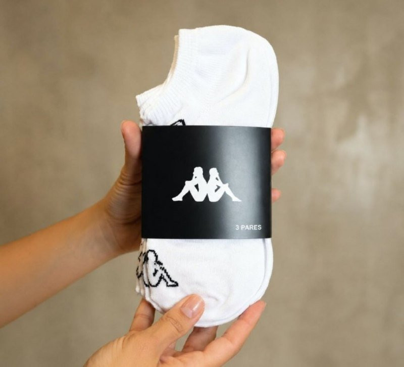 🧦  Kit 9 Pares Meias Kappa Soquete Invisível (2 cores)