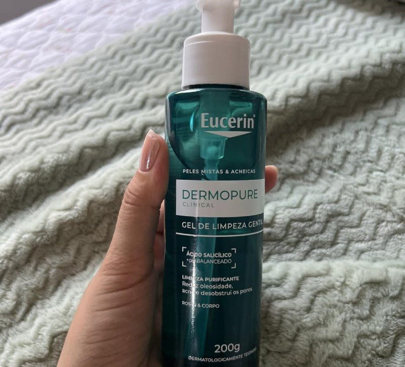 Eucerin Dermopure Clinical Gel de Limpeza Gentil 200ml