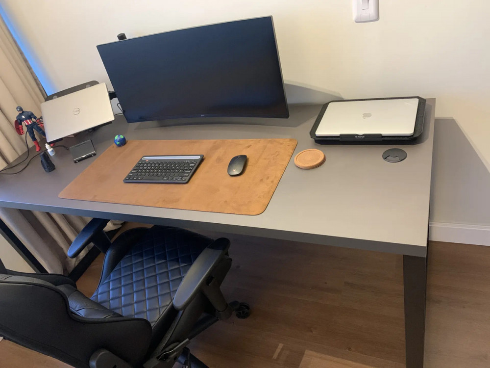 Mesa Diretor Kappesberg Office Platinum 190cm
