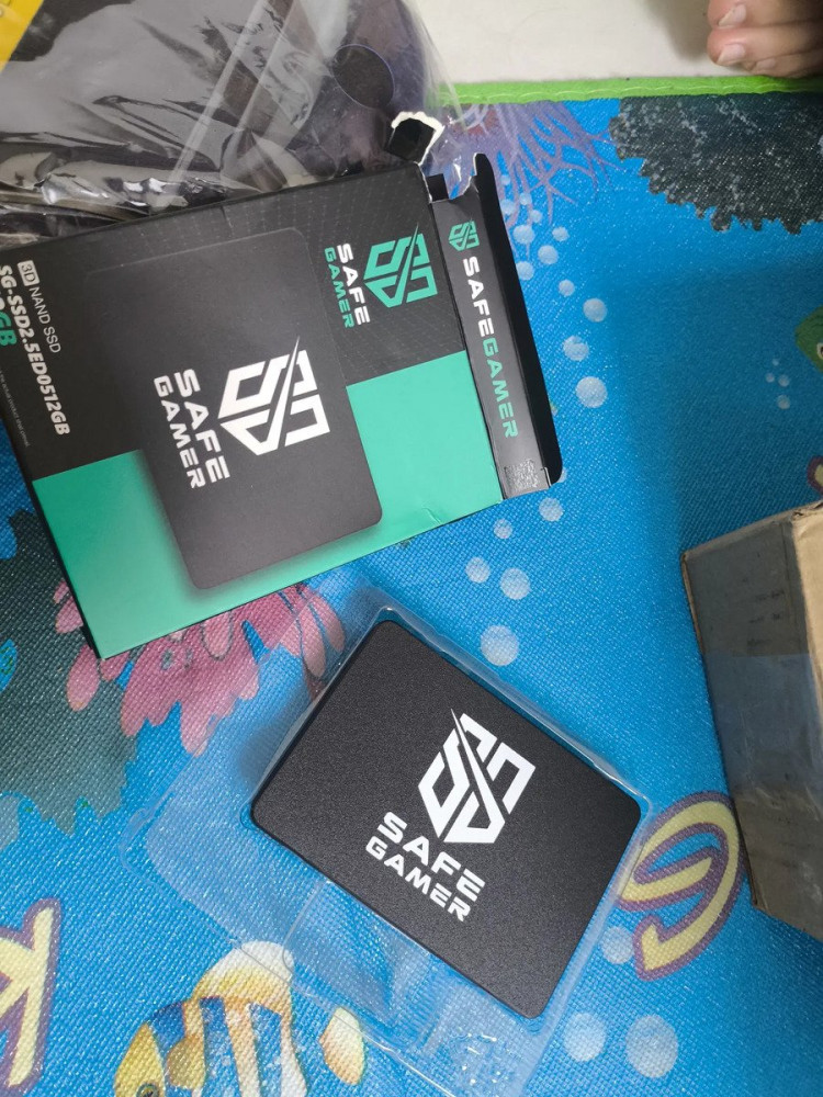 SSD Safe Gamer 512GB SATA III 550MB/s Preto