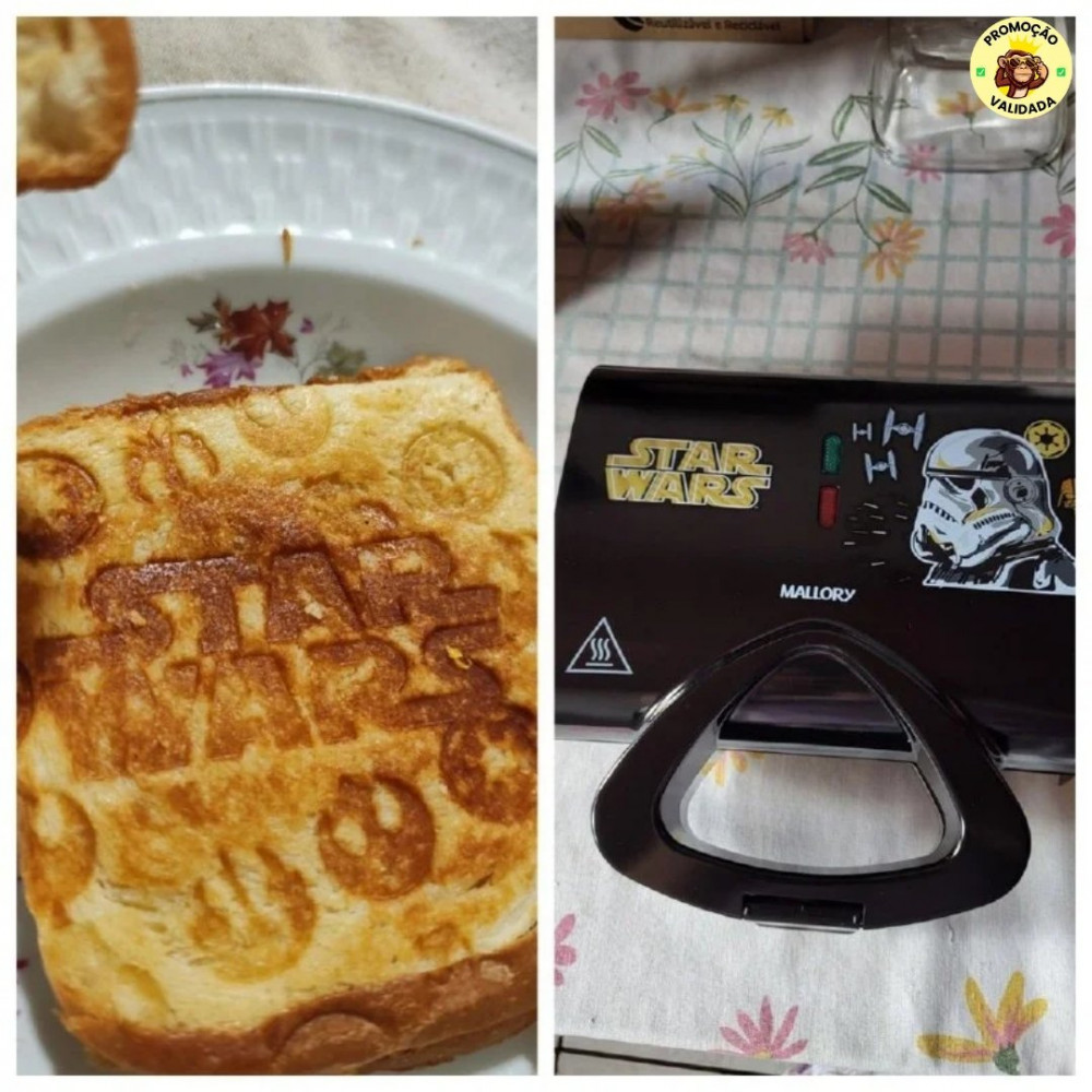 Sanduicheira Elétrica Mallory Star Wars