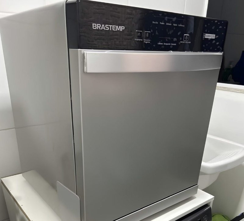 Lava Louças 8 Serviços Brastemp Inox 127V