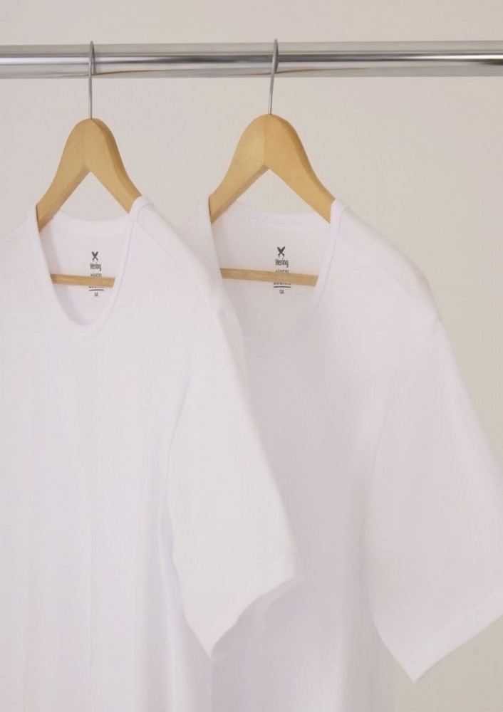 Kit 2 Camisetas Over Hering Masculino Branco M