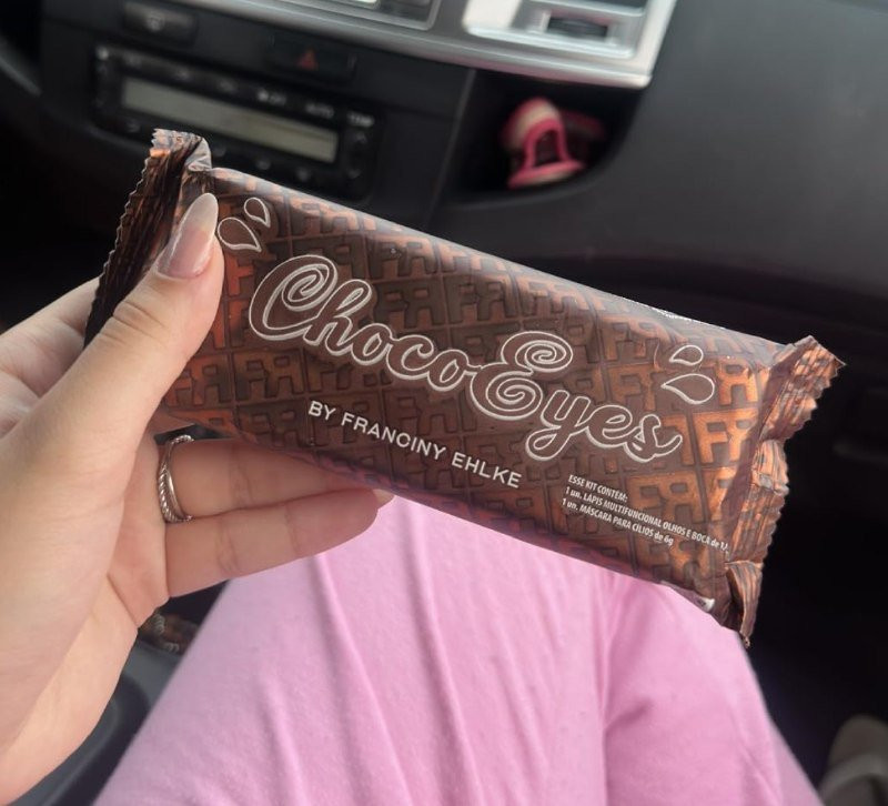 Kit Fran Chocoeyes Mascara de Cílios Marrom e Lápis Multifuncional