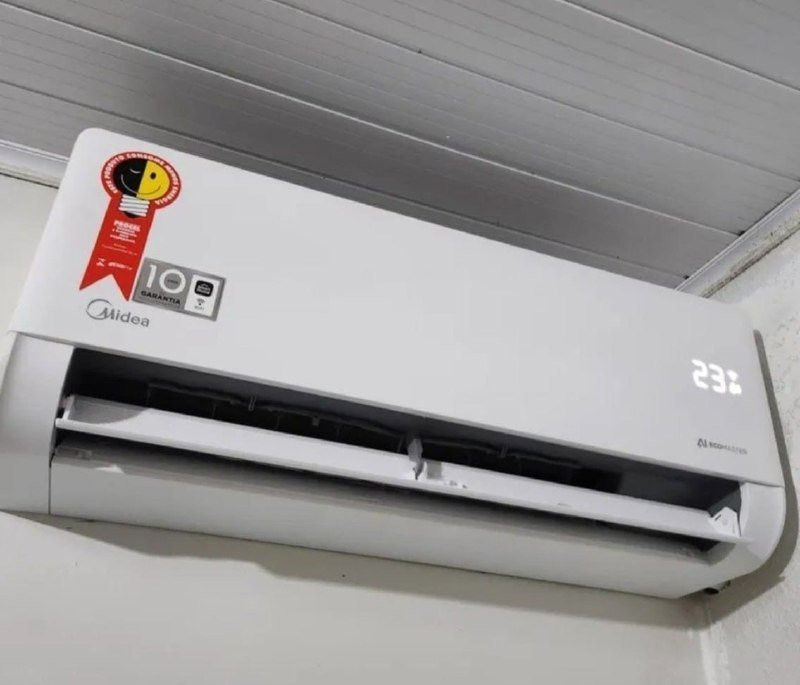 Ar Condicionado Split Inverter Hi Wall Midea IA Ecomaster 12.000 BTUs Frio 220V