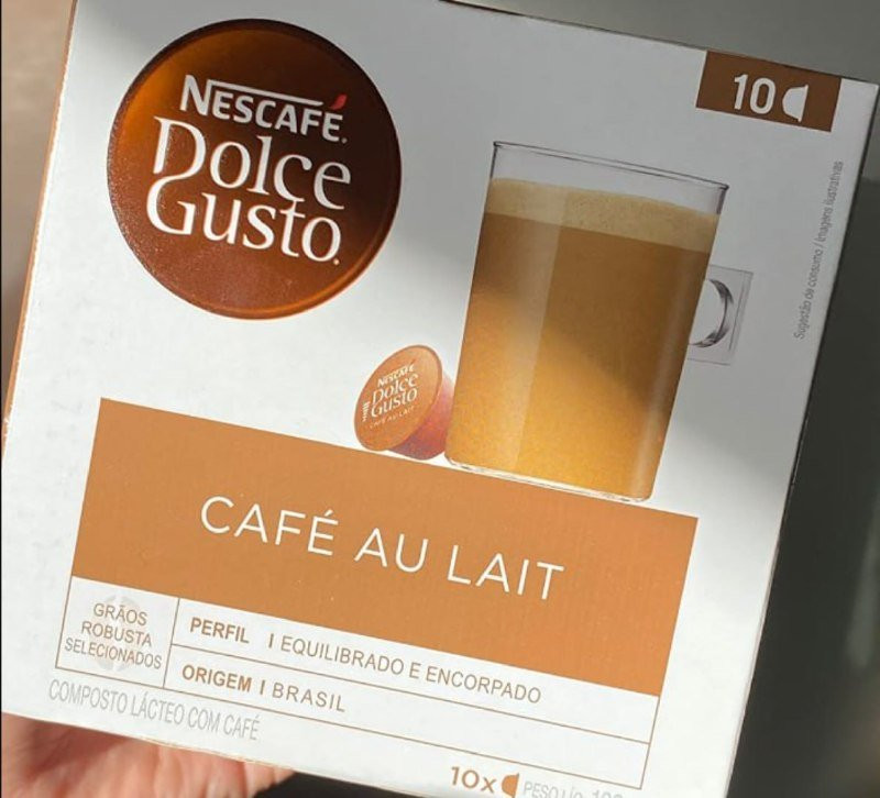 Dolce Gusto Nescafe Café Au Lait 10 Cápsulas