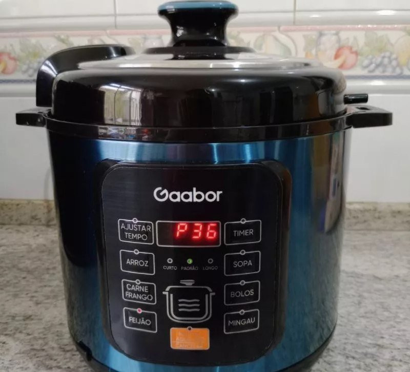 Panela Pressão Elétrica Gaabor 6L Multifuncional | Digital
