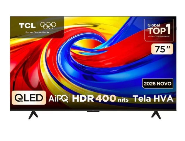 Smart TV 75 4K QLED Google TV Dolby Vision TCL