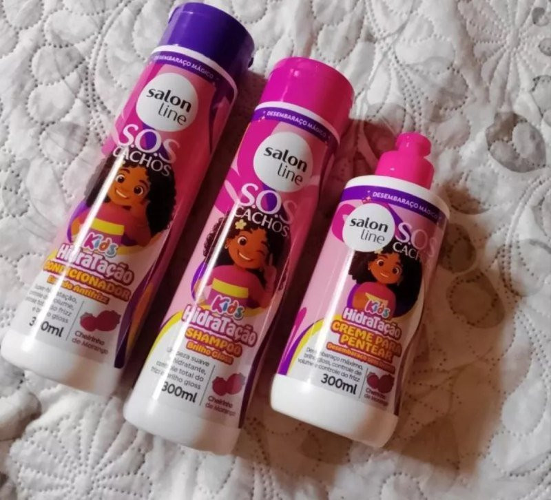 kit 300ml SOS Cachos Kids Salon Line