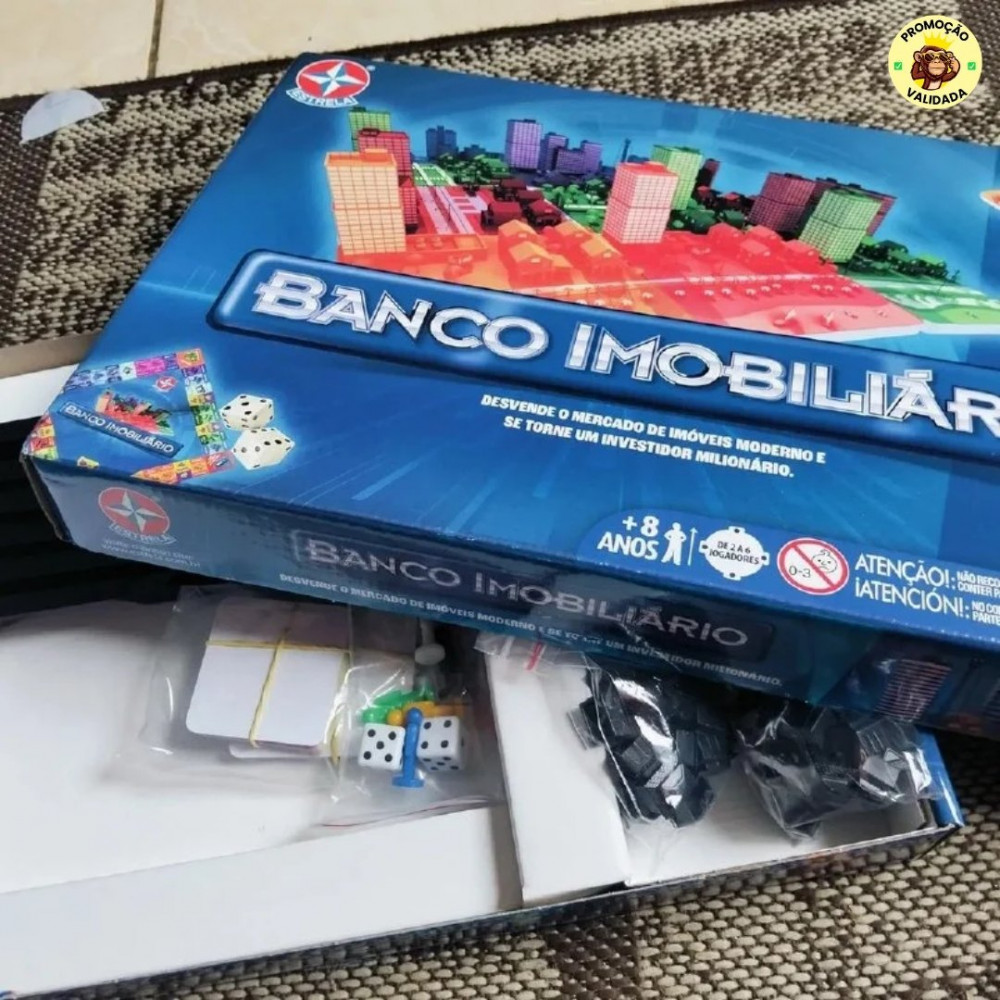 Jogo Banco Imobiliário Grande Estrela