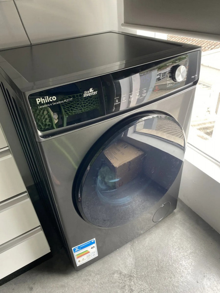 Lava e Seca Philco 16 Prog PLS11T Inox