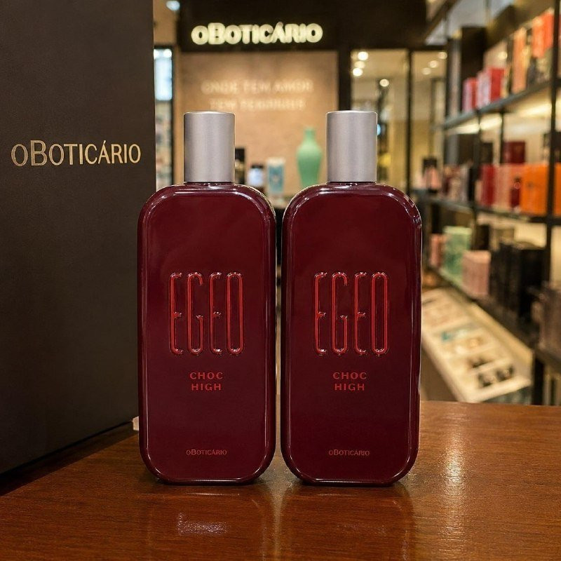 Kit com 2 Perfumes Boticário Egeo Choc High 90ml