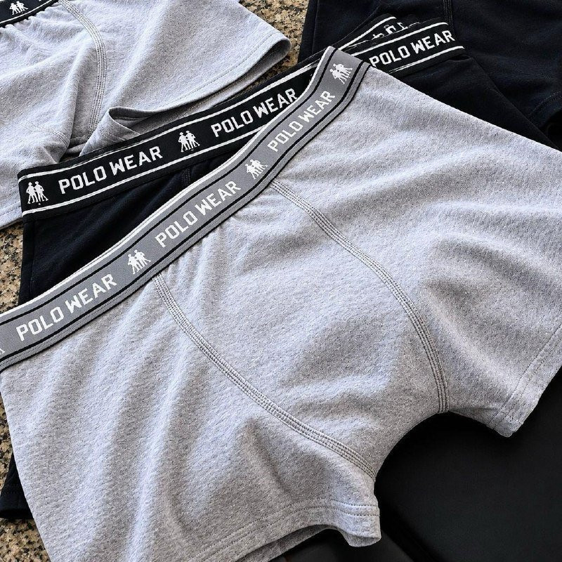 Kit com 10 Cuecas Sem Costura Algodão Polo Wear