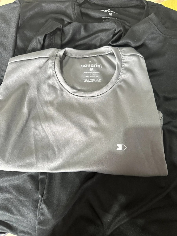 Kit 4 Camisetas Dry-fit Masculinas Academia