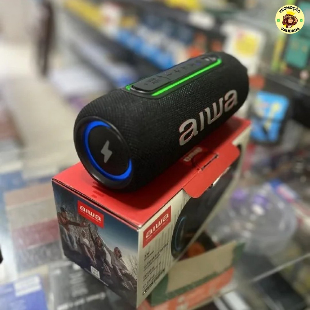 Caixa de Som Speaker AIWA SP-05-LB