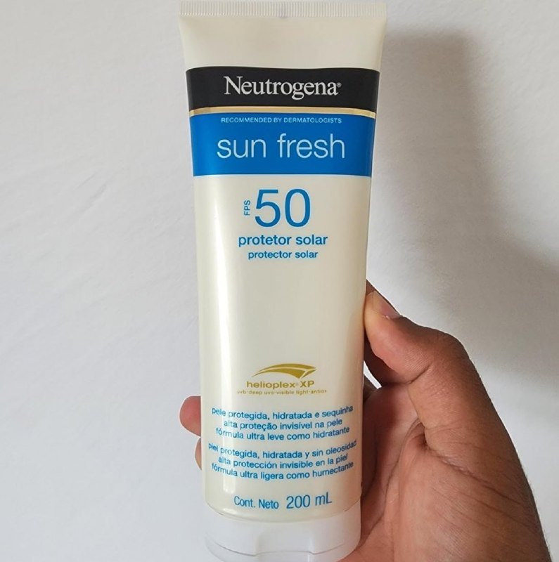 Neutrogena Sun Fresh Protetor Solar Corporal FPS 50, 200ml