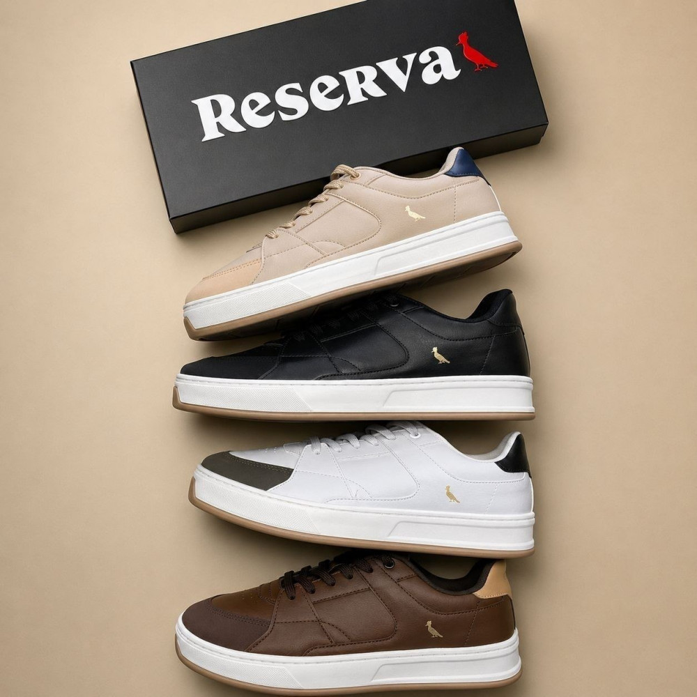 Tênis Reserva Roma Masculino Casual Cano Baixo