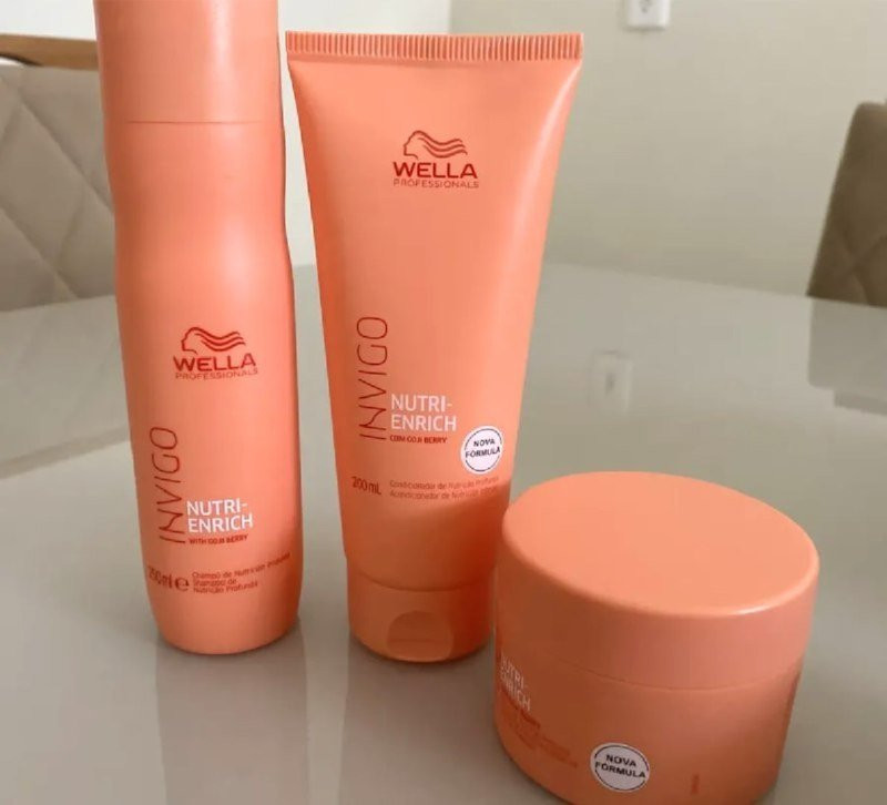 Kit Wella Professionals Invigo Nutri-enrich Trio Pequeno