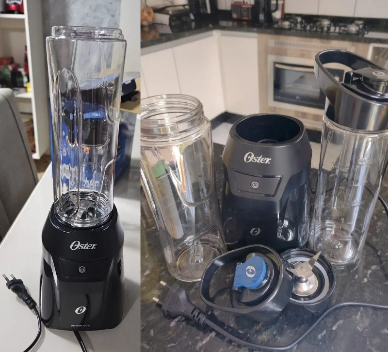 Liquidificador Portátil OBLD700-220 Power Blender 2 Jarras Oster 220V