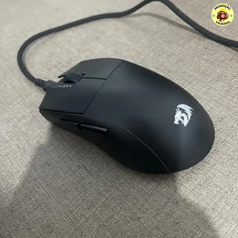 Mouse Gamer Redragon K1ng 1K Preto