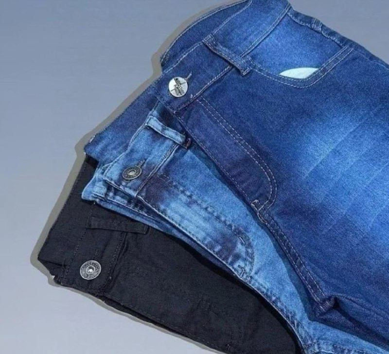 Kit 3 Calça Jeans Masculinas Skinny
