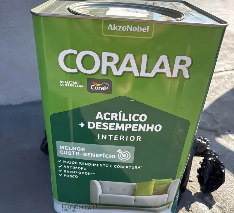 Tinta Coralar Anti Mofo Acrilica - Coral