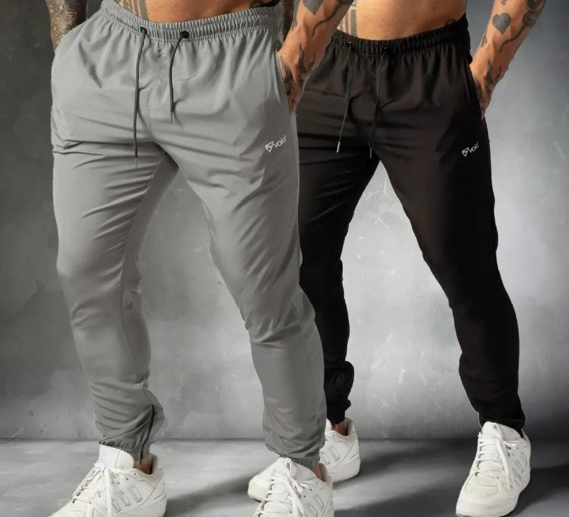 Kit 2 Calças Jogger Tactel com Elastano Impulse