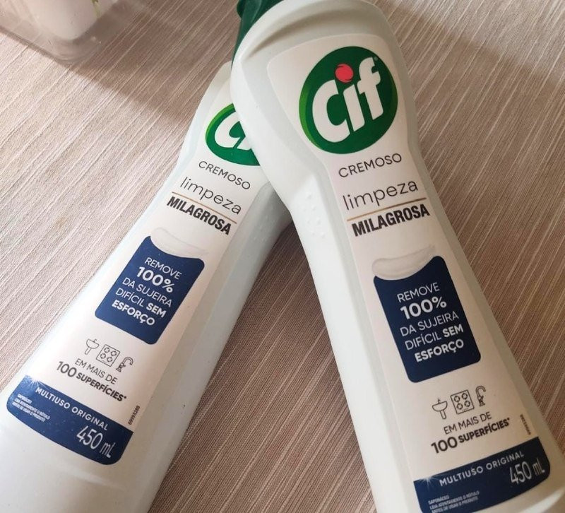 Cif Cremoso Limpeza Milagrosa 450ml