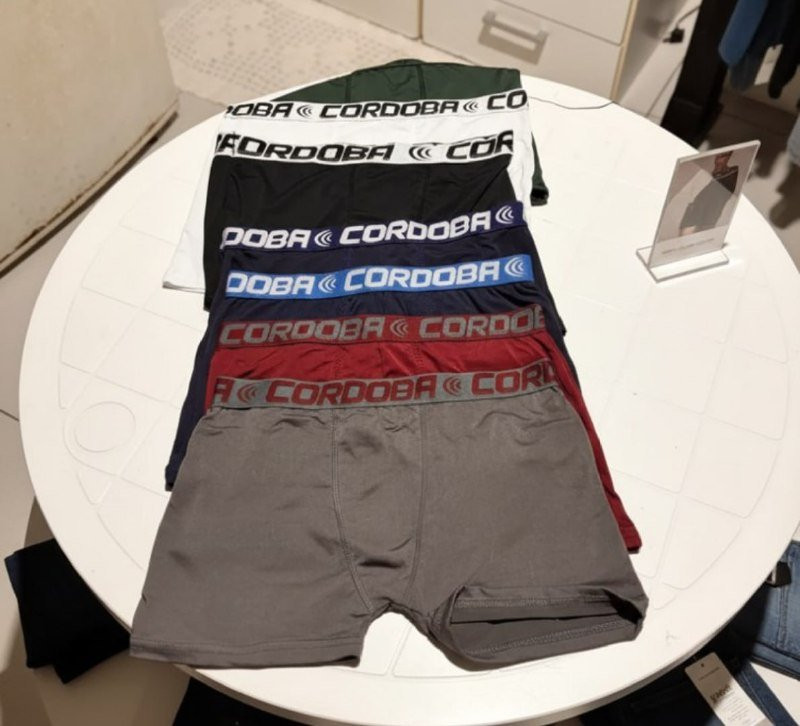 Kit 6 Cuecas Boxer Variadas Alta Qualidade