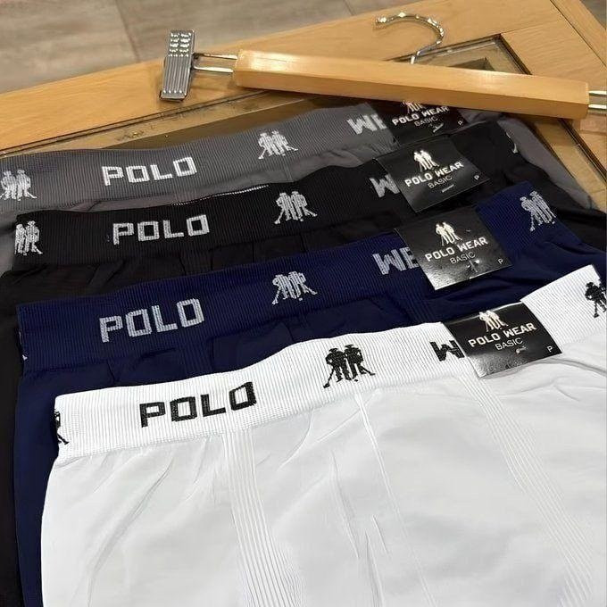 Kit com 12 Cuecas Boxer Polo Wear Microfibra